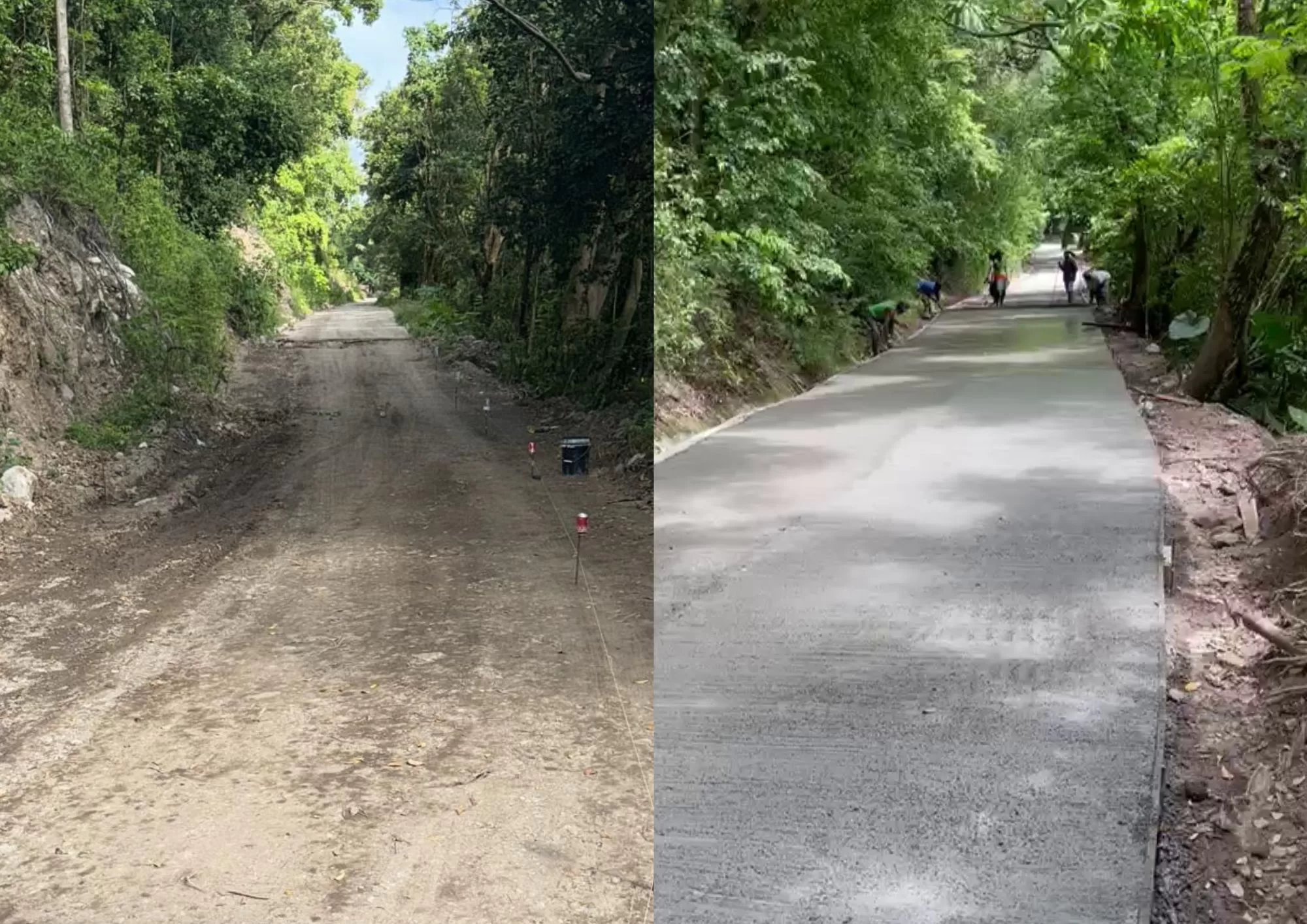 Paving work complete on Lawyers Mountain access road