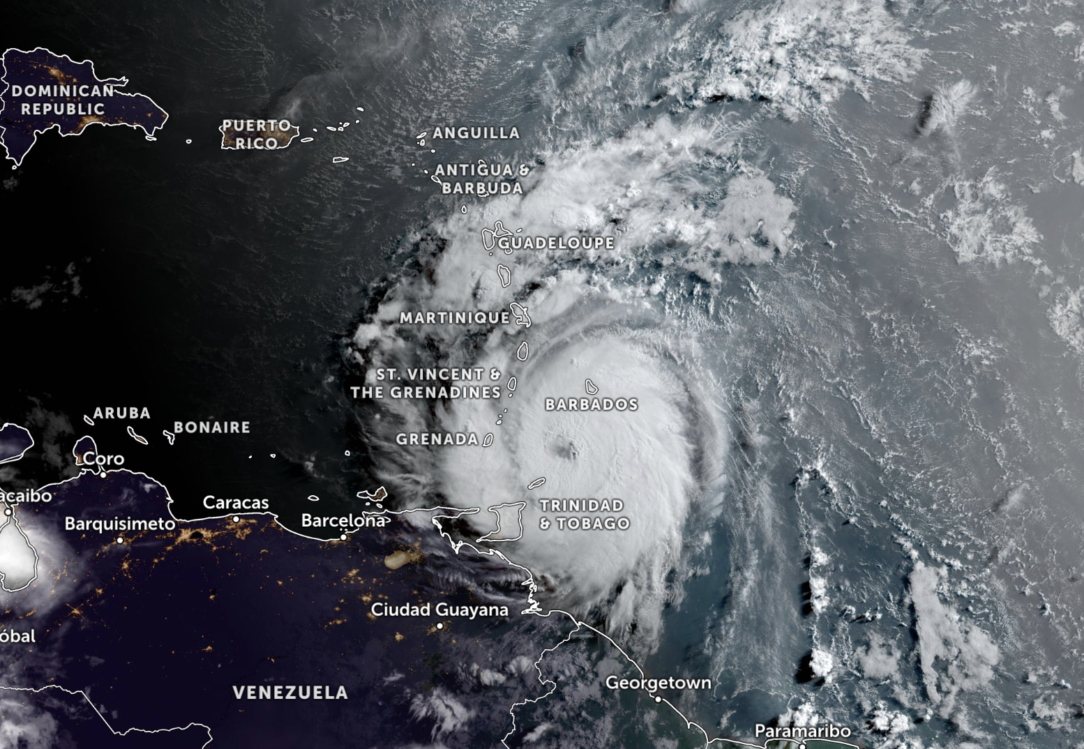 Montserrat urged to prepare for strong winds as Beryl passes south