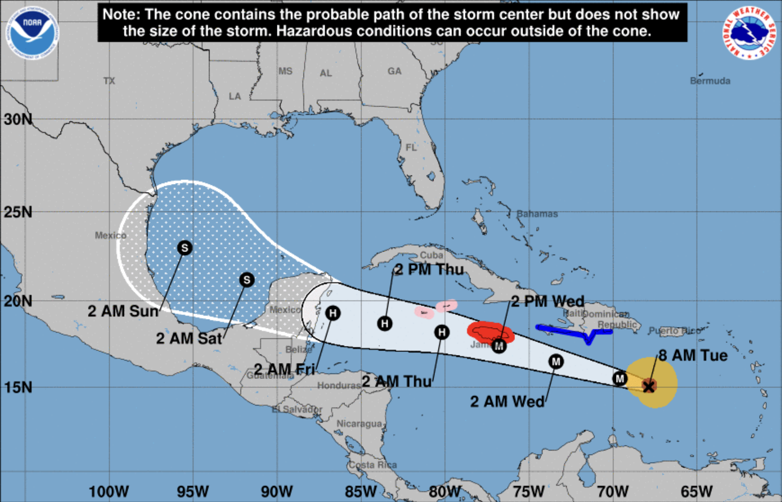 Hurricane Beryl strengthens to Category 5 as it heads towards Jamaica