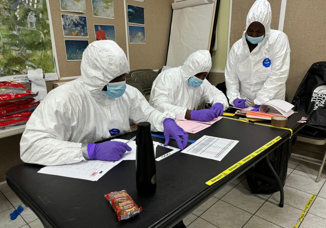 Trainees learn how to identify and recover disaster victims ...